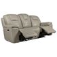 Bassett Chandler Power Reclining Sofa with Power Headrest in Linen, , large