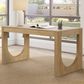 Wycliff Bay Canyon Drive Office 60" Writing Desk in Natural Oak, , large