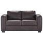 Hughes Furniture Stationary Loveseat in Whaler Bronze, , large