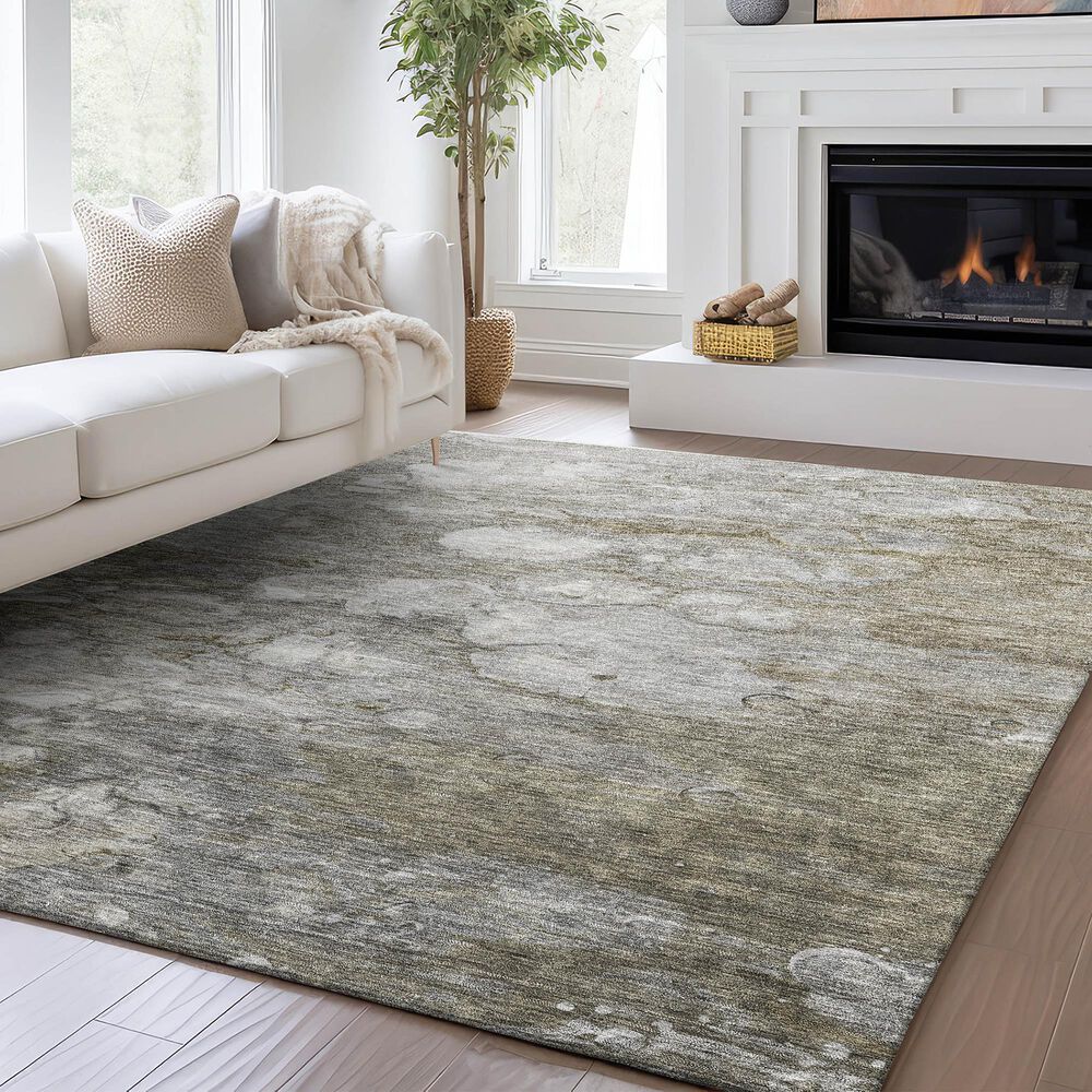 Dalyn Rug Company Trevi TV7 8&#39; x 10&#39; Taupe Area Rug, , large