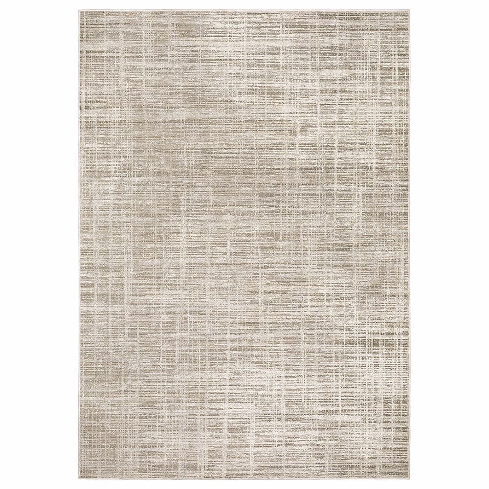 Oriental Weavers Nebulous Weave 6"7" x 9"6" Beige Area Rug, , large