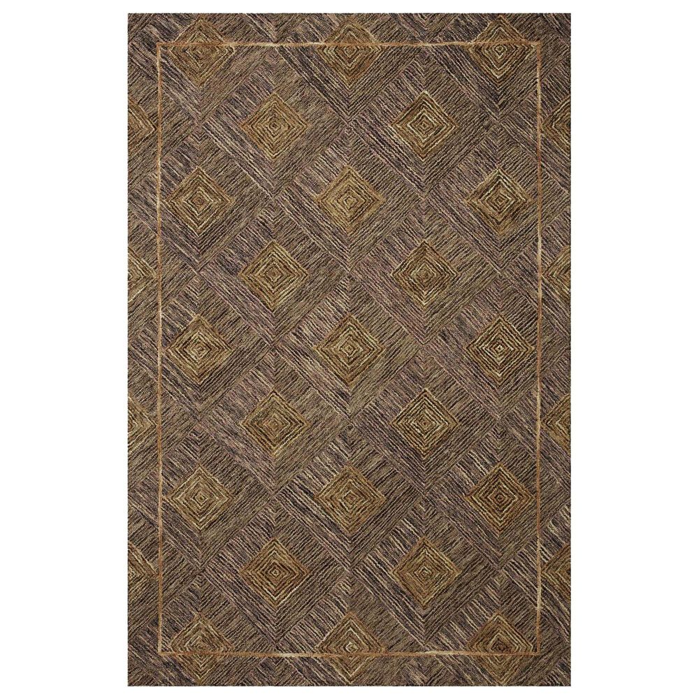 Loloi II Varena 2"3" x 3"9" Plum and Gold Area Rug, , large