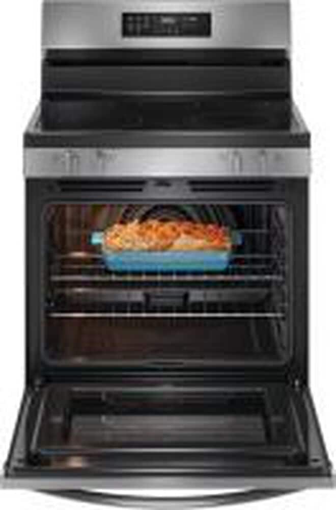 Frigidaire 30&quot; Electric Range with Air Fry in Stainless Steel, , large