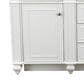 James Martin Bristol 60" Double Bathroom Vanity Cabinet Only in Bright White, , large