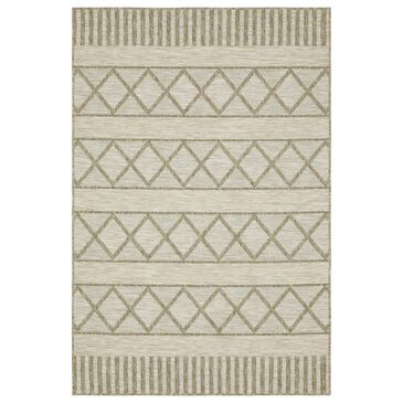 Oriental Weavers Tortuga TR11A 3"3" x 5" Beige Area Rug, , large