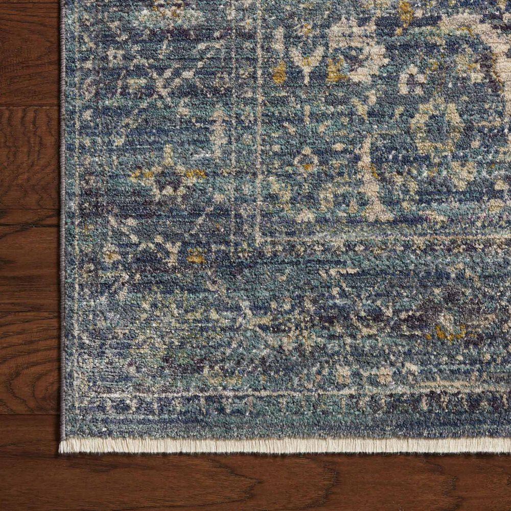 Loloi Bradbury 11&#39;6&quot; x 15&#39;6&quot; Ocean and Gold Area Rug, , large