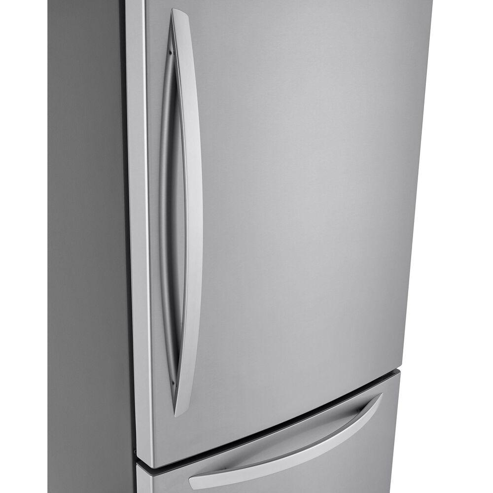LG 26 Cu. Ft. Bottom-Freezer Refrigerator in Stainless Steel, , large