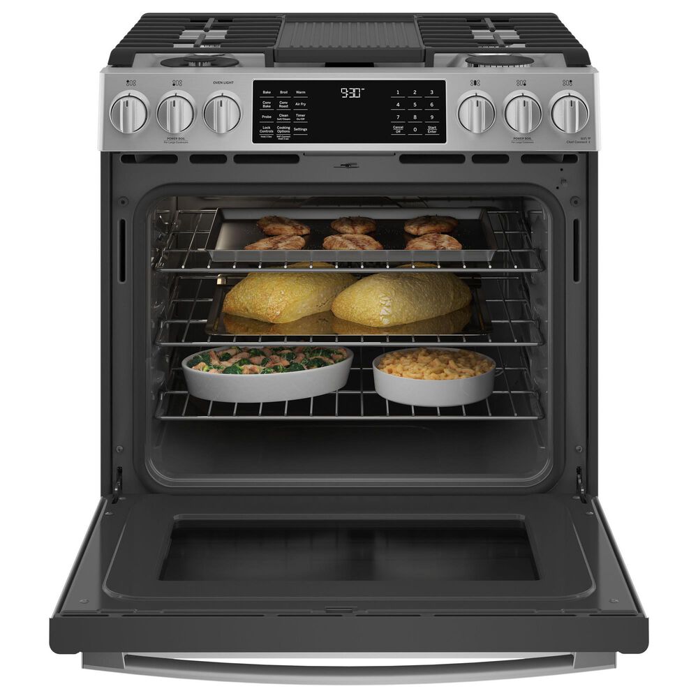 Café™ 30 Smart Slide-In, Front-Control, Dual-Fuel, Double-Oven