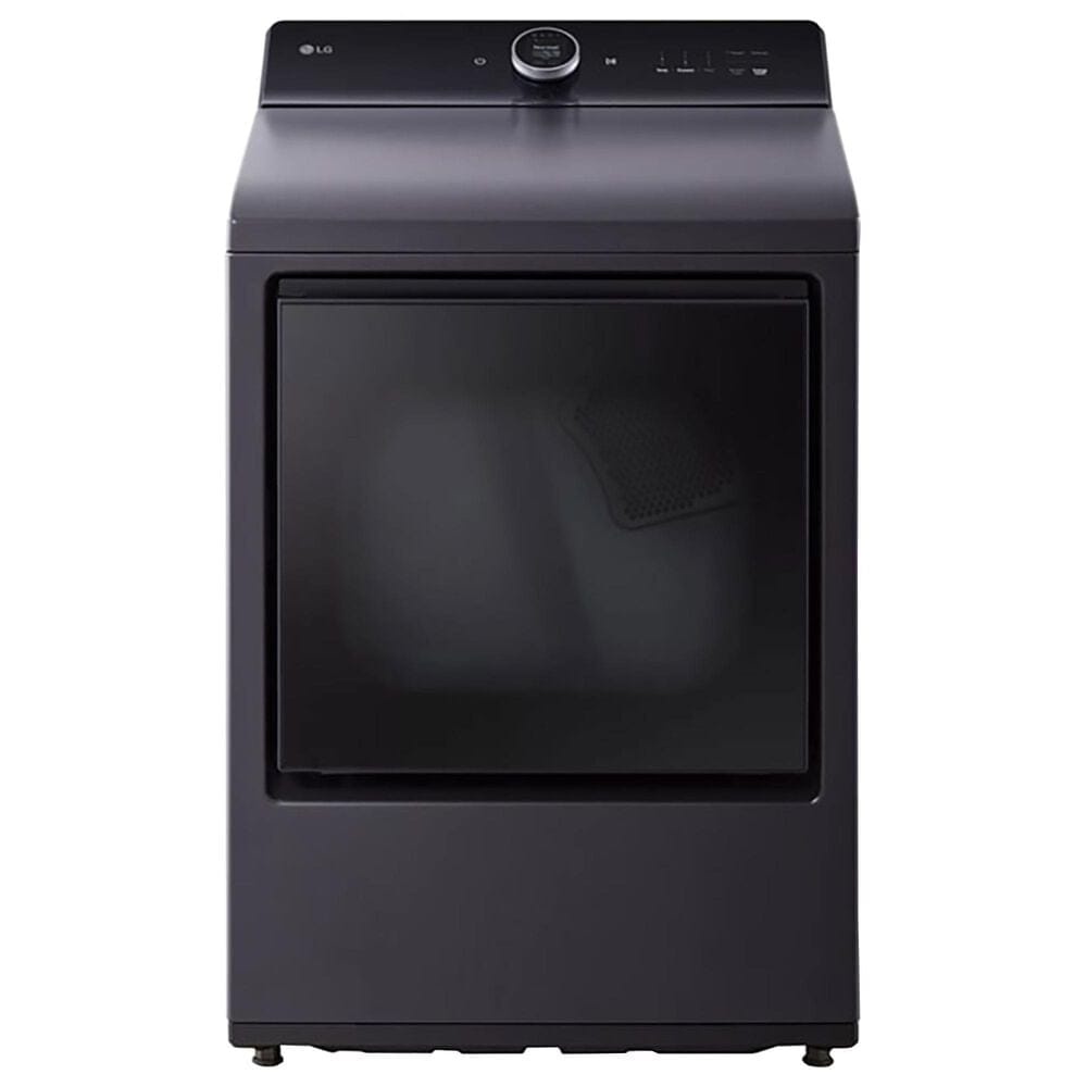 Lg Digital Appliances 7.3 cu. ft. Vented SMART Electric Dryer in Matte Black with EasyLoad Door, TurboSteam and Sensor Dry Technology, , large