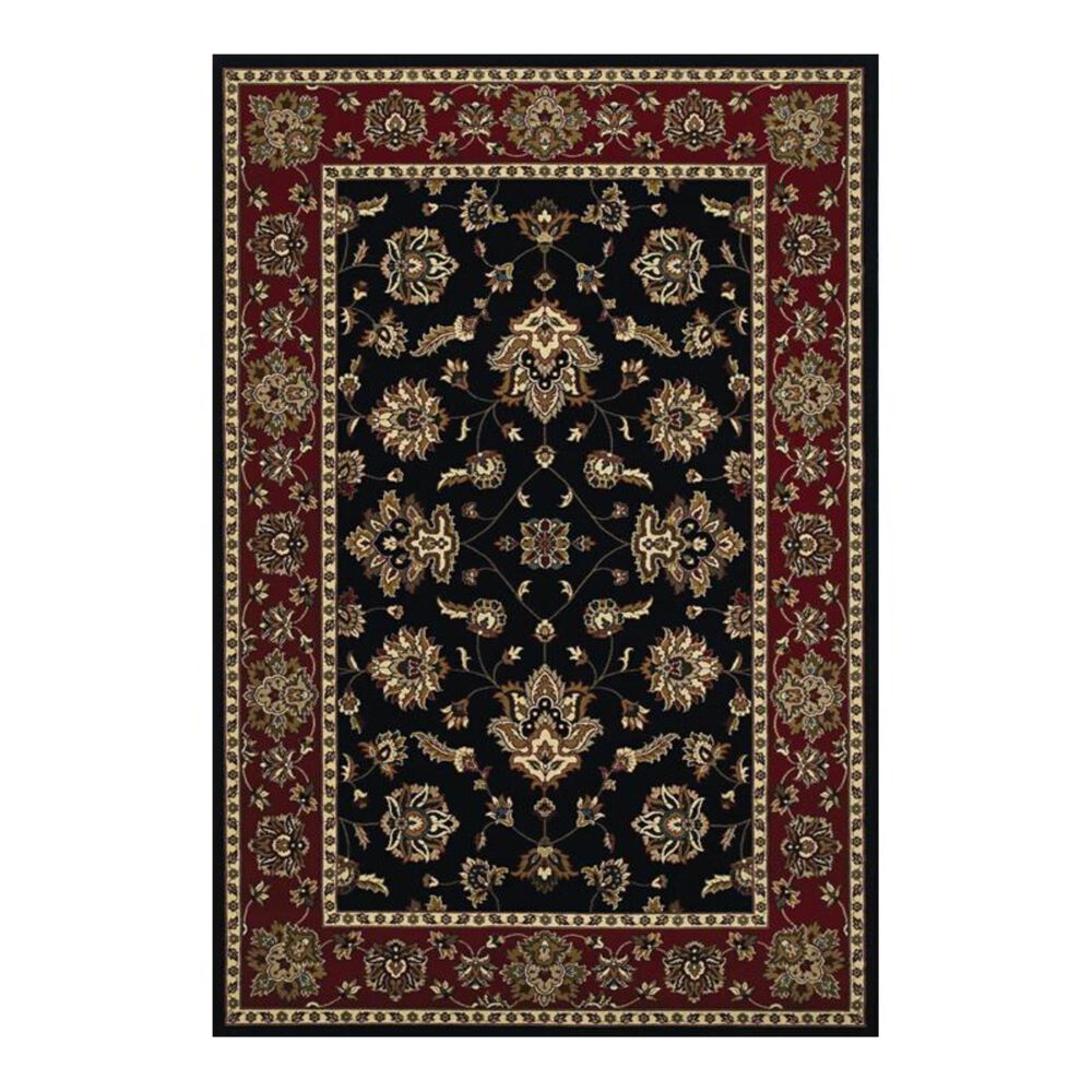 Oriental Weavers Ariana 623M 12" x 15" Black/Red Area Rug, , large