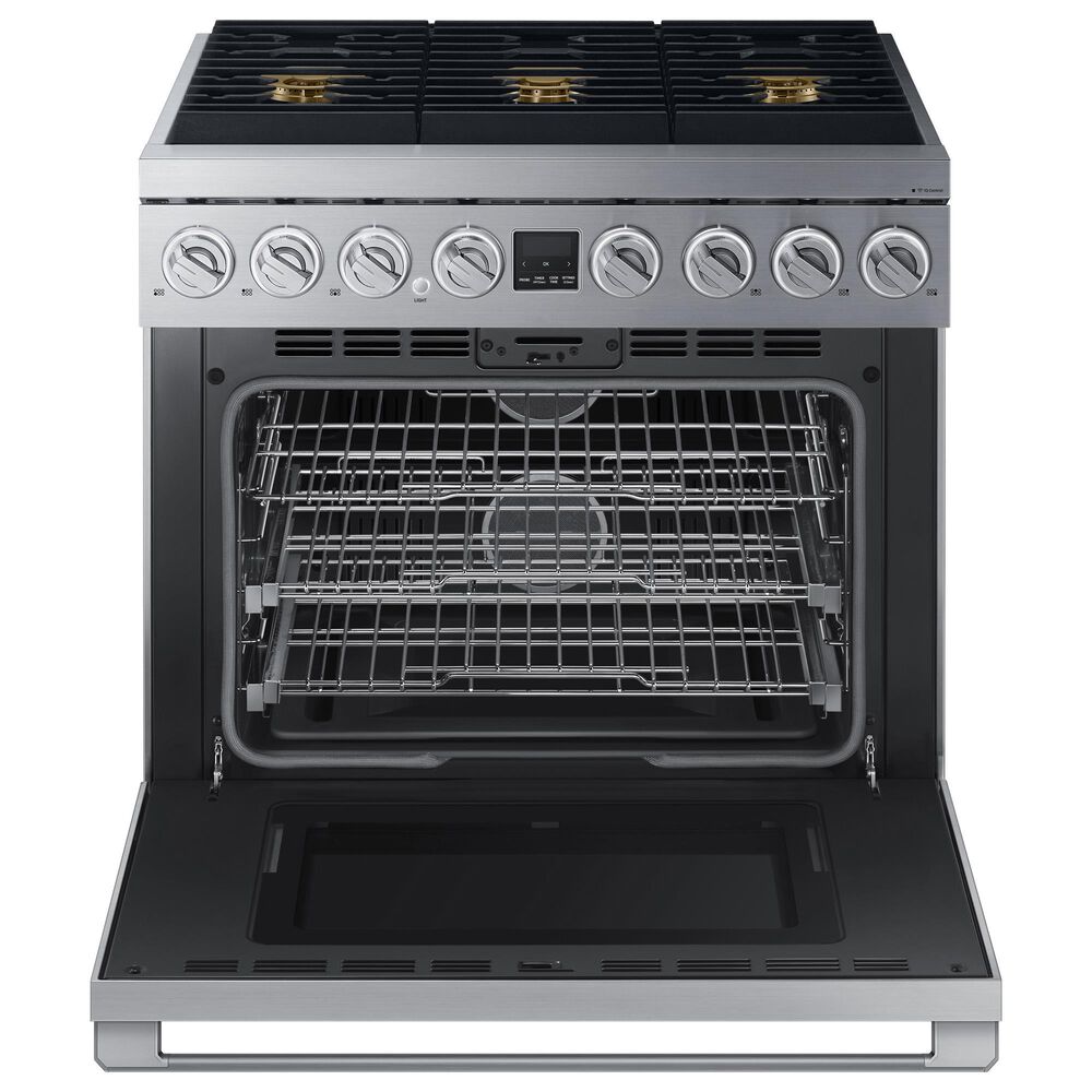 Dacor 36&quot; Professional Gas Range in Silver Stainless Steel, , large