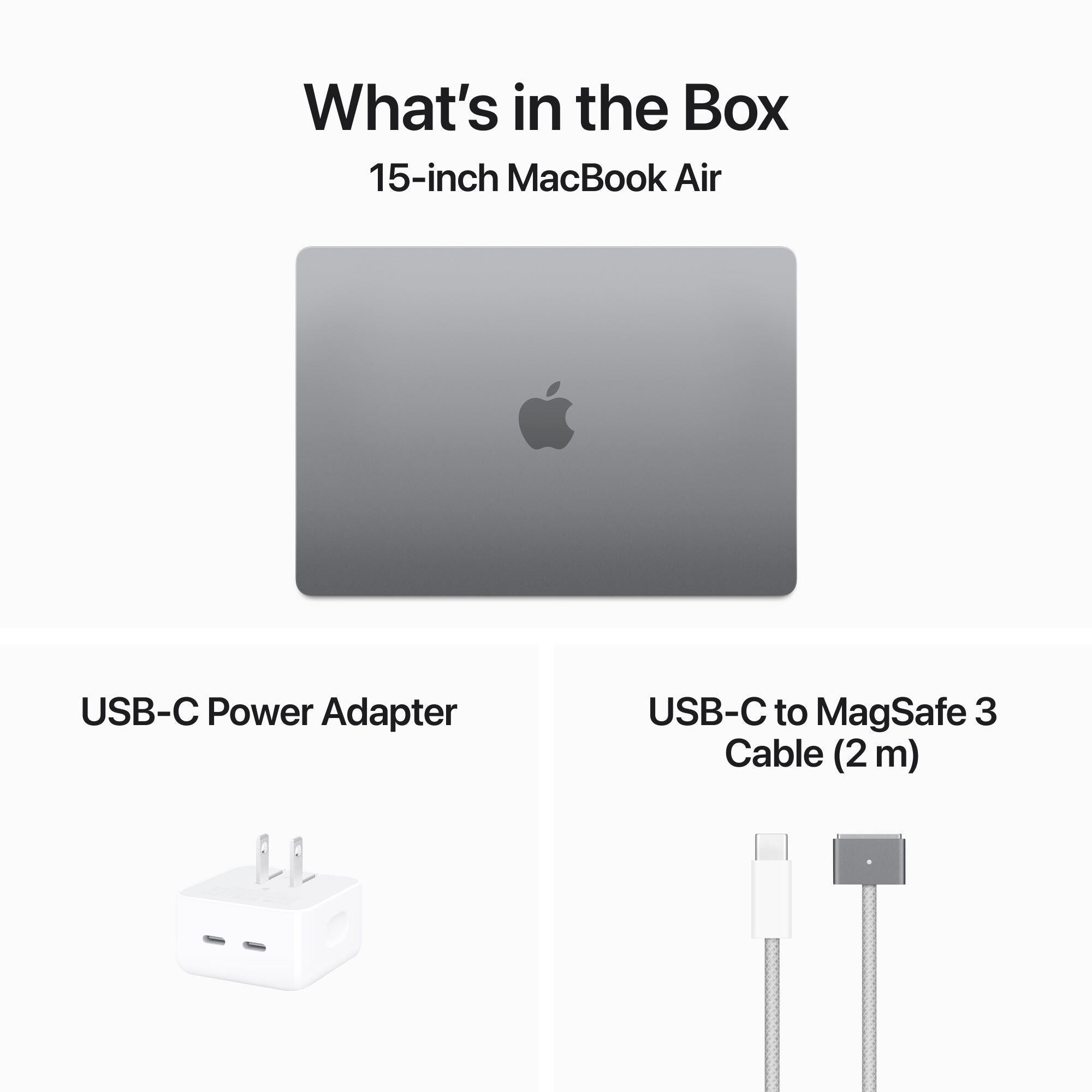 Apple 15-inch MacBook Air: Apple M3 chip with 8-core CPU and 10-core GPU