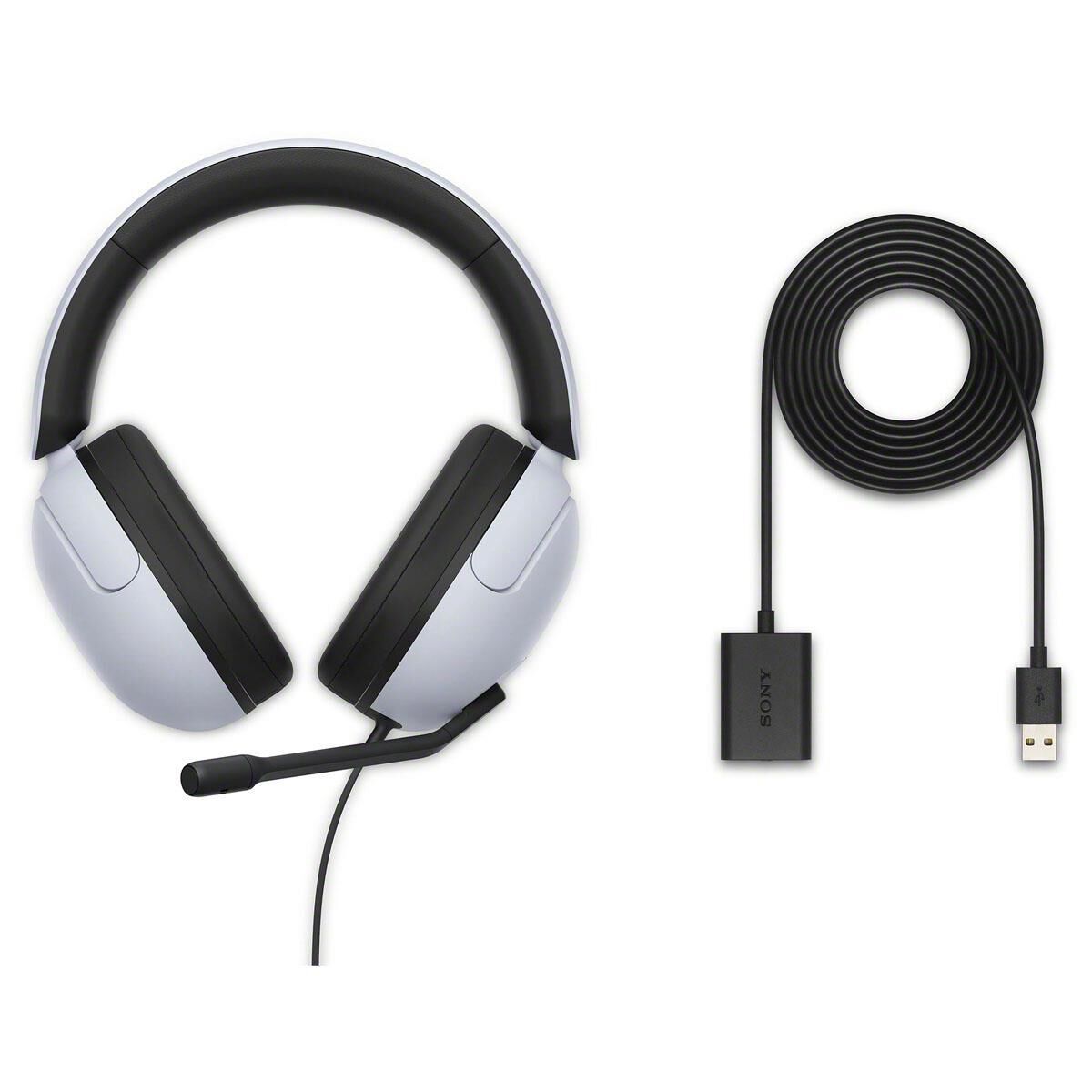 Sony INZONE H3 Wired Gaming Headset in White | NFM