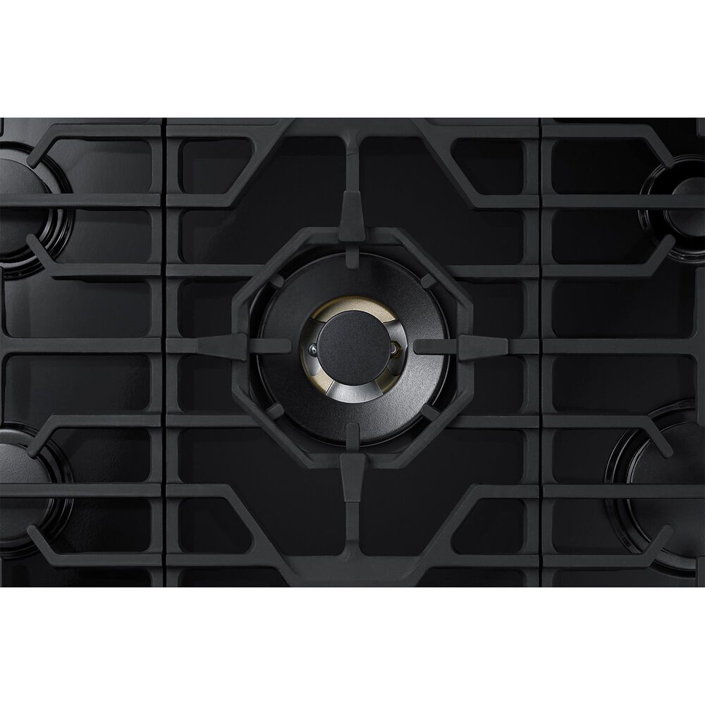 Samsung 2-Piece Kitchen Package with White 30&quot; Single Wall Oven and Black Stainless Steel 30&quot; Smart Gas Cooktop, , large