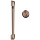 Cafe Handle and Knob Kit for Microwave Oven in Brushed Copper, , large