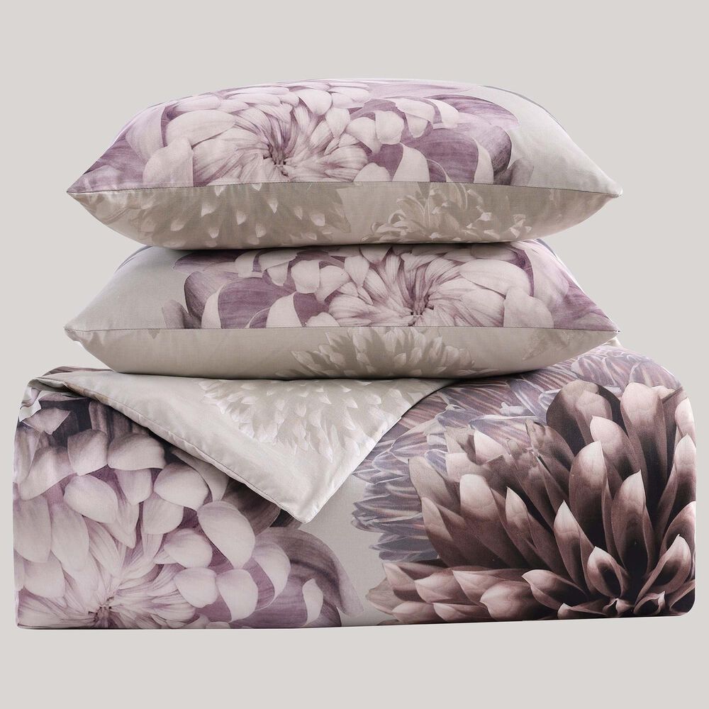 Bebajen Zako Bloom 5-Piece King Comforter Set in Purple, , large