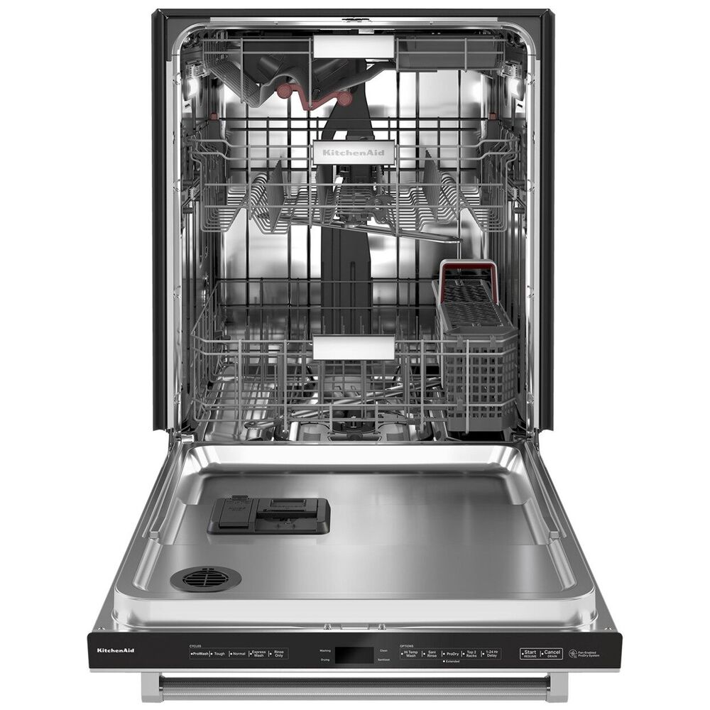 KitchenAid 24&quot; Built-In Bar Handle Dishwasher with FreeFlex 3rd Rack and LED Interior Light in PrintShield Stainless Steel, , large