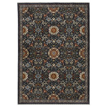 Oriental Weavers Aberdeen Floral 9"10" x 12"10" Blue Area Rug, , large