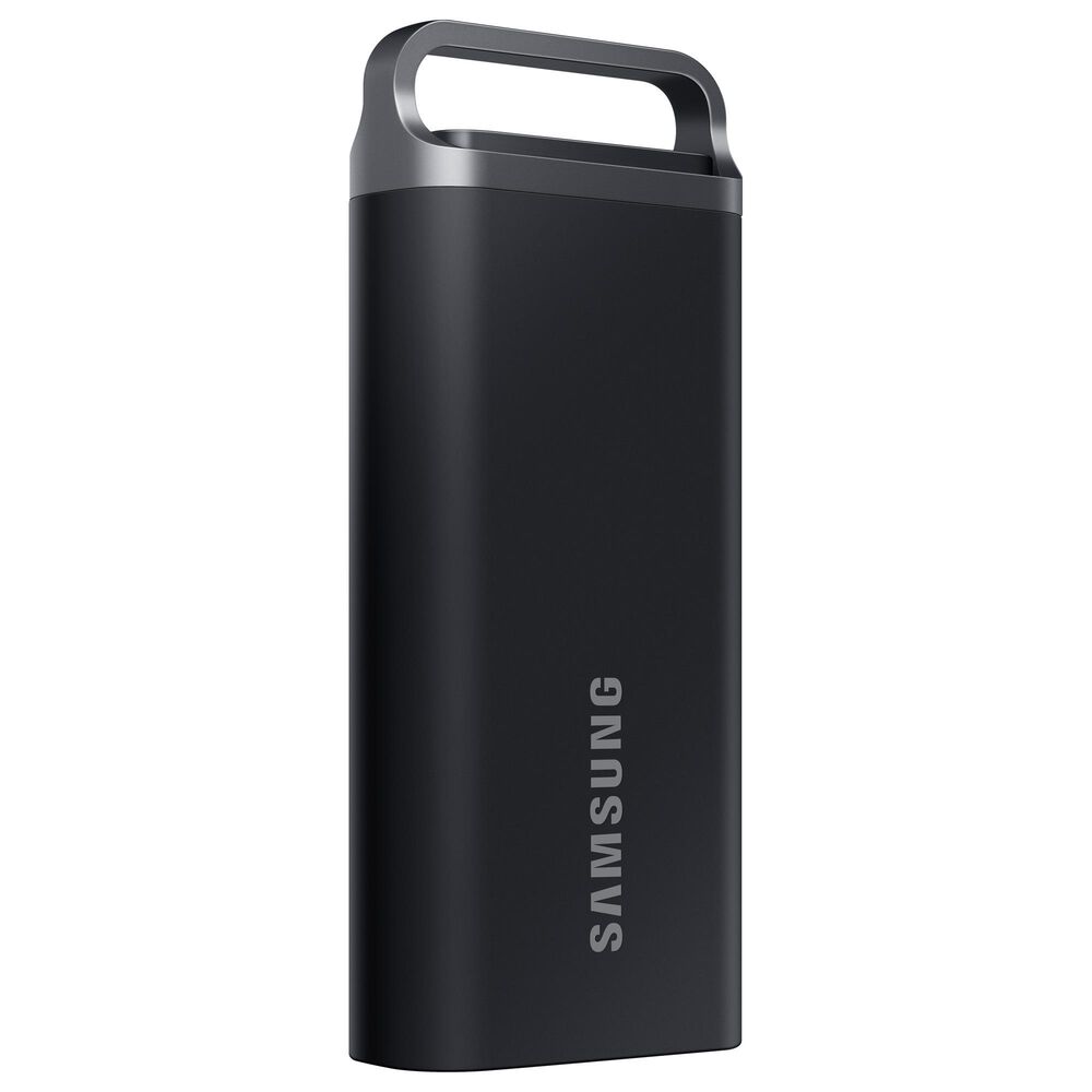 Samsung T5 EVO 4TB Portable External Hard Drive in Black, , large
