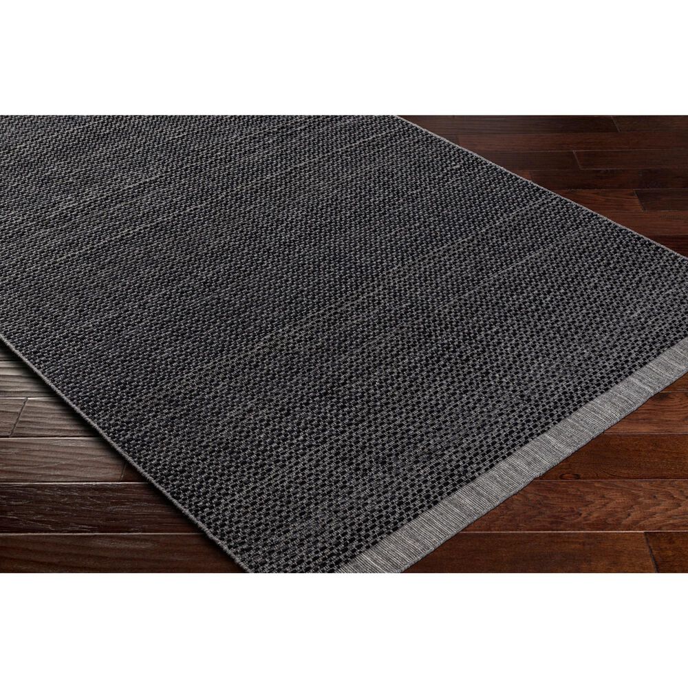 Surya Sycamore 10&#39; x 14&#39; Black and Charcoal Area Rug, , large