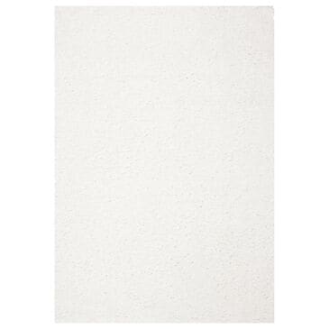 Safavieh August Shag 3" x 5" White Area Rug, , large