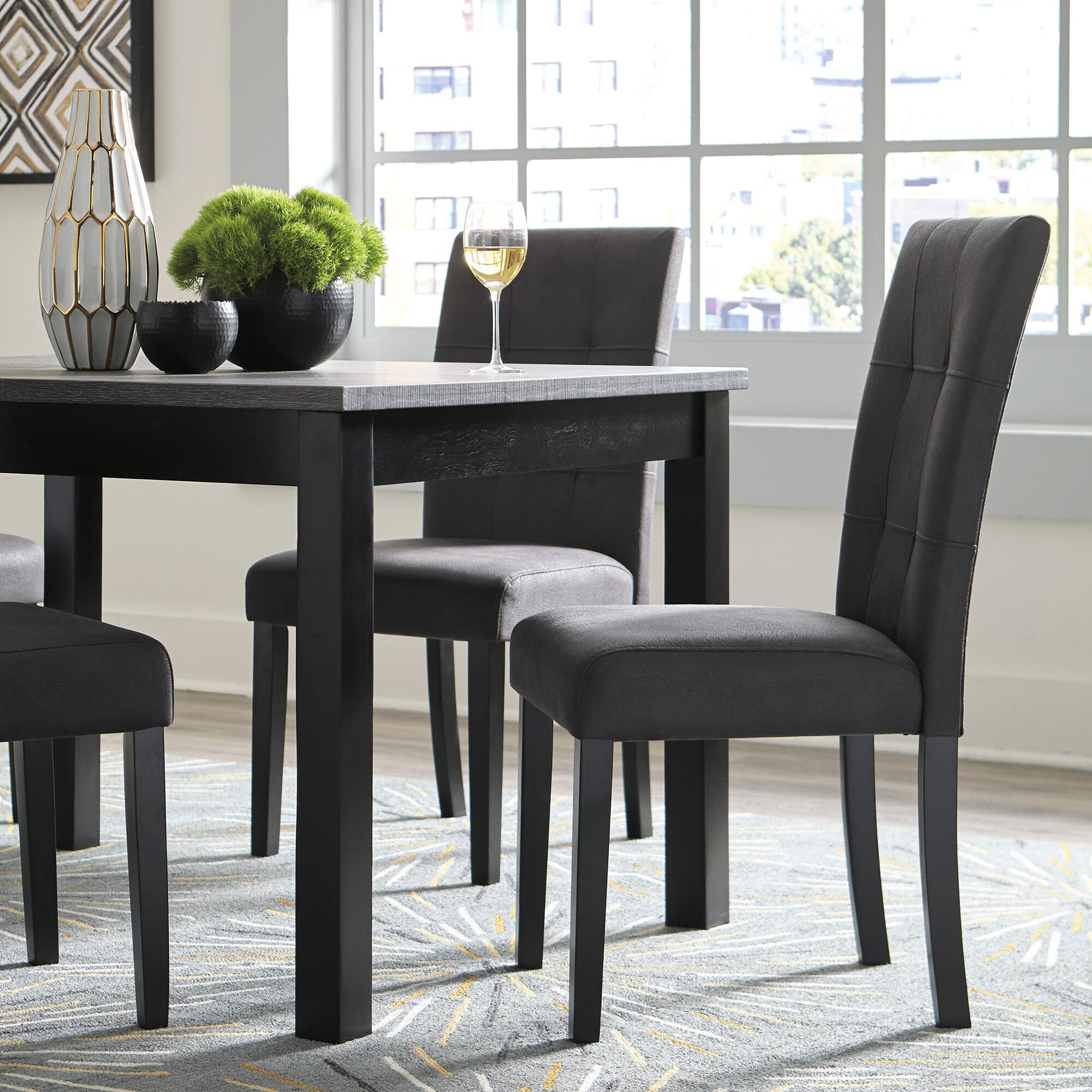 garvine counter height dining table and bar stools