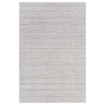 Surya Hickory 9" x 12" Light Beige, Gray and Charcoal Area Rug, , large