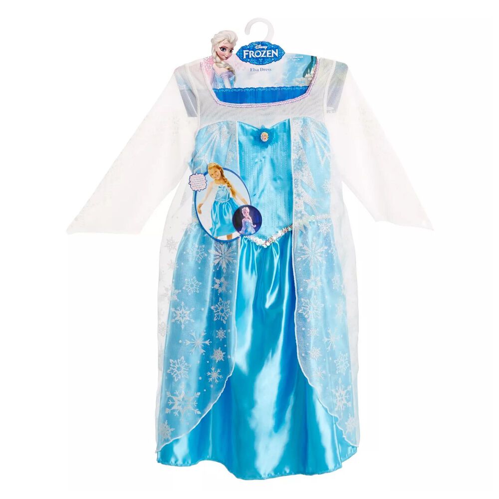 Jakks Pacific Frozen Dress Elsas Blue Dress, , large