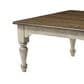 Flexsteel Plymouth Square Cocktail Table in Distressed Gray and White, , large