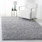 Safavieh August Shag AUG200G 8" x 10" Silver Area Rug, , large