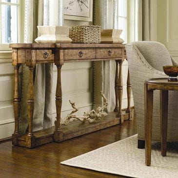 Hooker Furniture Sanctuary Four Drawer Thin Console in Drift, , large