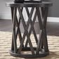 Signature Design by Ashley Sharzane Round End Table in Grayish Brown, , large