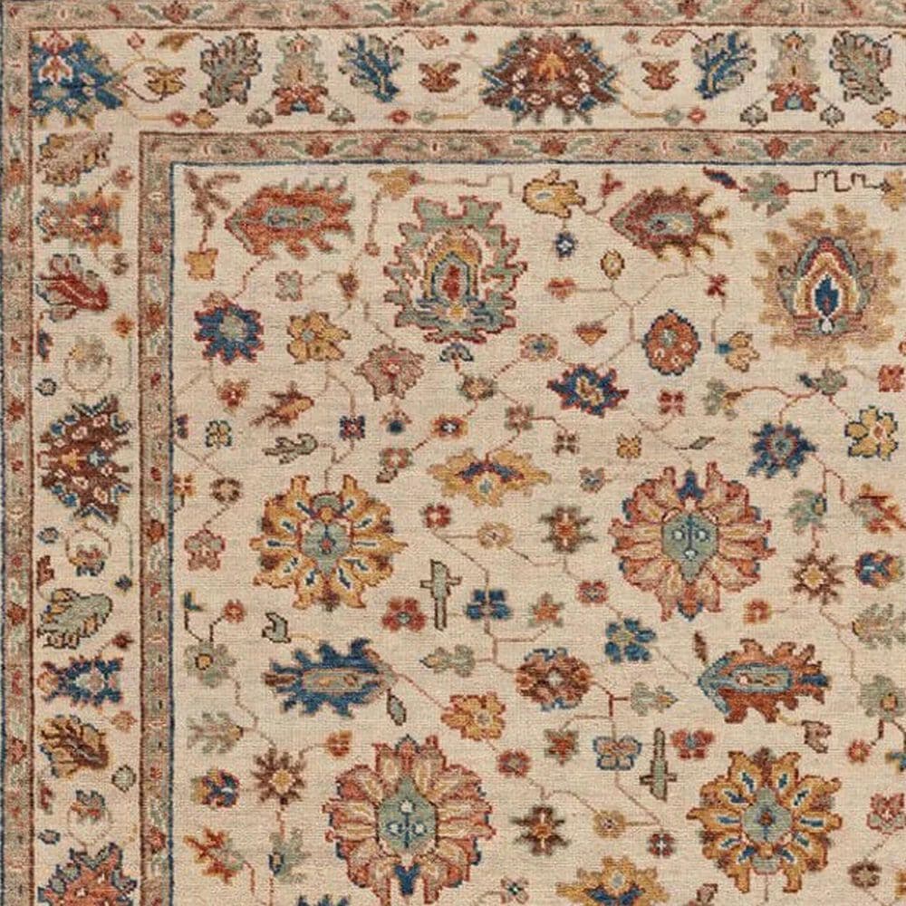 Capel Charise Chobi 2&#39;6&quot; x 9&#39; Ivory and Multicolor Runner, , large