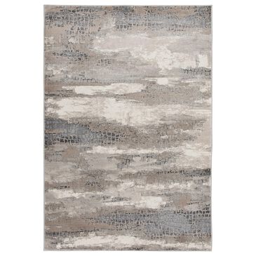 Central Oriental Clearwater Roslyn 7"10" x 9"10" Biscuit and Multicolor Area Rug, , large