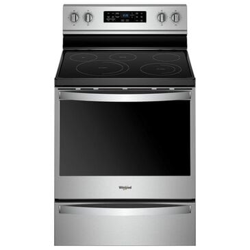 Whirlpool 6.4 Cu. Ft. Electric Range Smoothtop Convection in Stainless Steel, , large