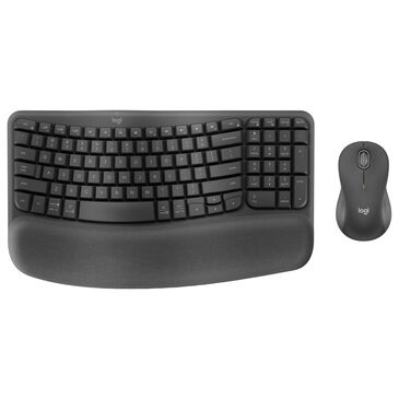 Logitech Wave Keys MK670 Wireless Keyboard and Mouse Combo in Graphite, , large
