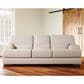 Sienna Designs Leather Sofa in Stallone Greystone, , large