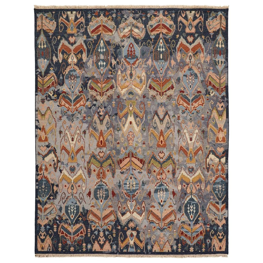 Feizy Rugs Leylan 11"6" x 15" Blue and Multicolor Area Rug, , large