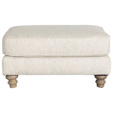 Creature Comforts Hudson Ottoman in Ivory, , large