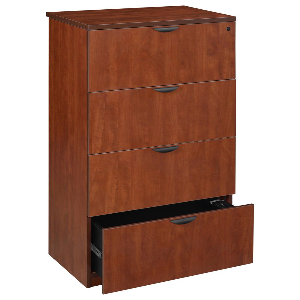 Regency Global Sourcing Legacy 4-Drawer Lateral File in Cherry, , large