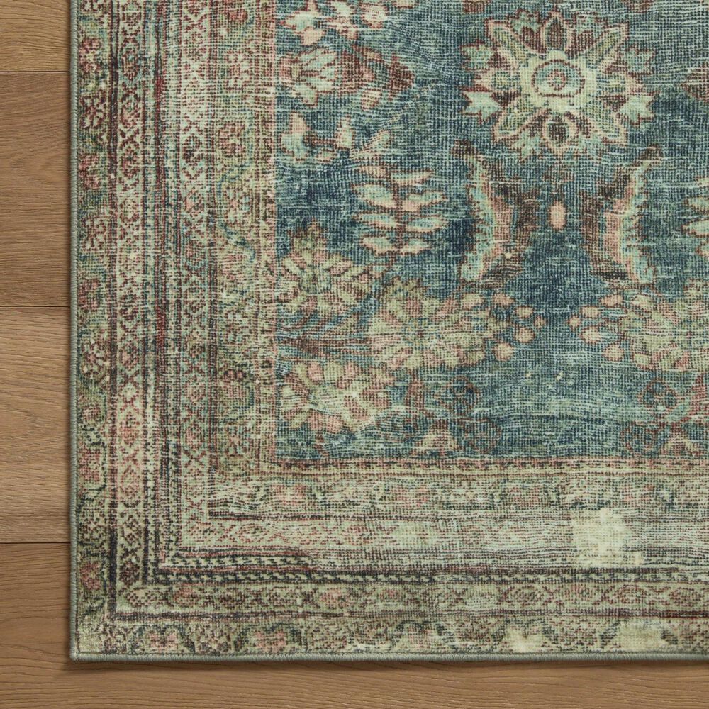 Magnolia Home Banks 2&#39;3&quot; x 3&#39;9&quot; Ocean and Spice Area Rug, , large