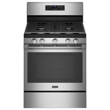 Maytag 5 Cu. Ft. Gas Range with Fan Convection in Fingerprint Resistant Stainless Steel, , large