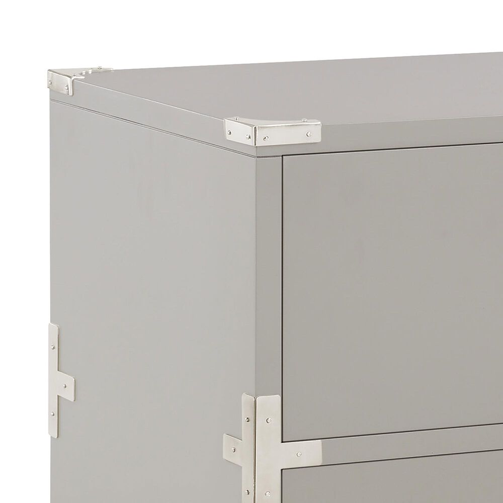 OSP Home Wellington 2-Drawer Cabinet in Grey, , large