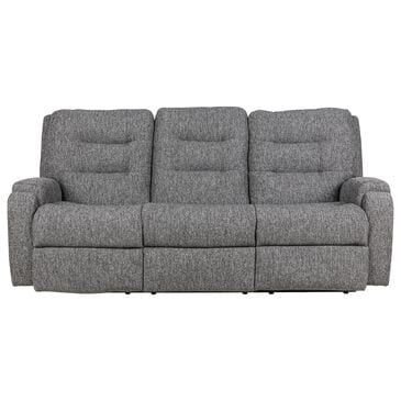 Flexsteel Arlo Power Reclining Sofa with Power Headrests in Onyx, , large