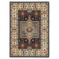 Oriental Weavers Lilihan Medallion 041H6 9"10" x 12"10" Blue Area Rug, , large