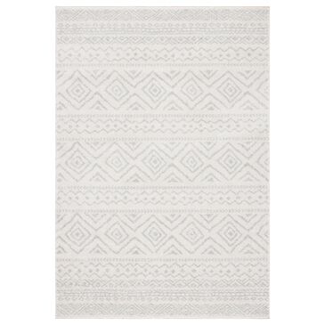 Safavieh Tulum TUL267 6" x 9" Ivory and Light Grey Area Rug, , large