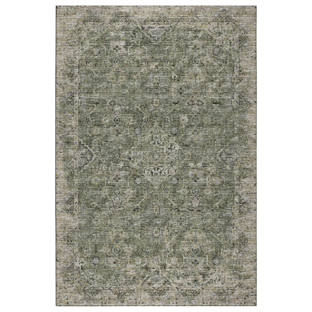 Dalyn Rug Company Tuscany 1"8" x 2"6" Green Indoor/Outdoor Area Rug, , large