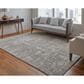 Feizy Rugs Eastfield 69A5F 3" x 5" Gray and Beige Area Rug, , large