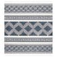 Safavieh Marrakesh MRK515B 6"7" Square Ivory and Blue Area Rug, , large