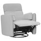 Simeon Collection Radius Manual Swivel Glider Recliner in Angora Linen, , large